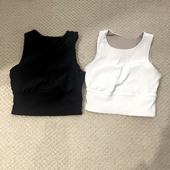 lululemon athletica Tops - 2 lululemon shirts size 4 workout clothes material. being sold for $30 CAD each